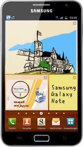 Смартфон Samsung Galaxy Note GT-N7000 Blue - Богородск