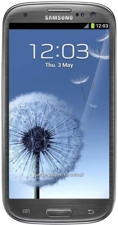 Смартфон Samsung Galaxy S3 GT-I9300 16Gb Titanium grey - Богородск